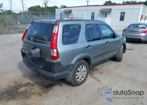 2005 Honda Cr-V Ex from USA, damaged, VIN SHSRD78855U329714